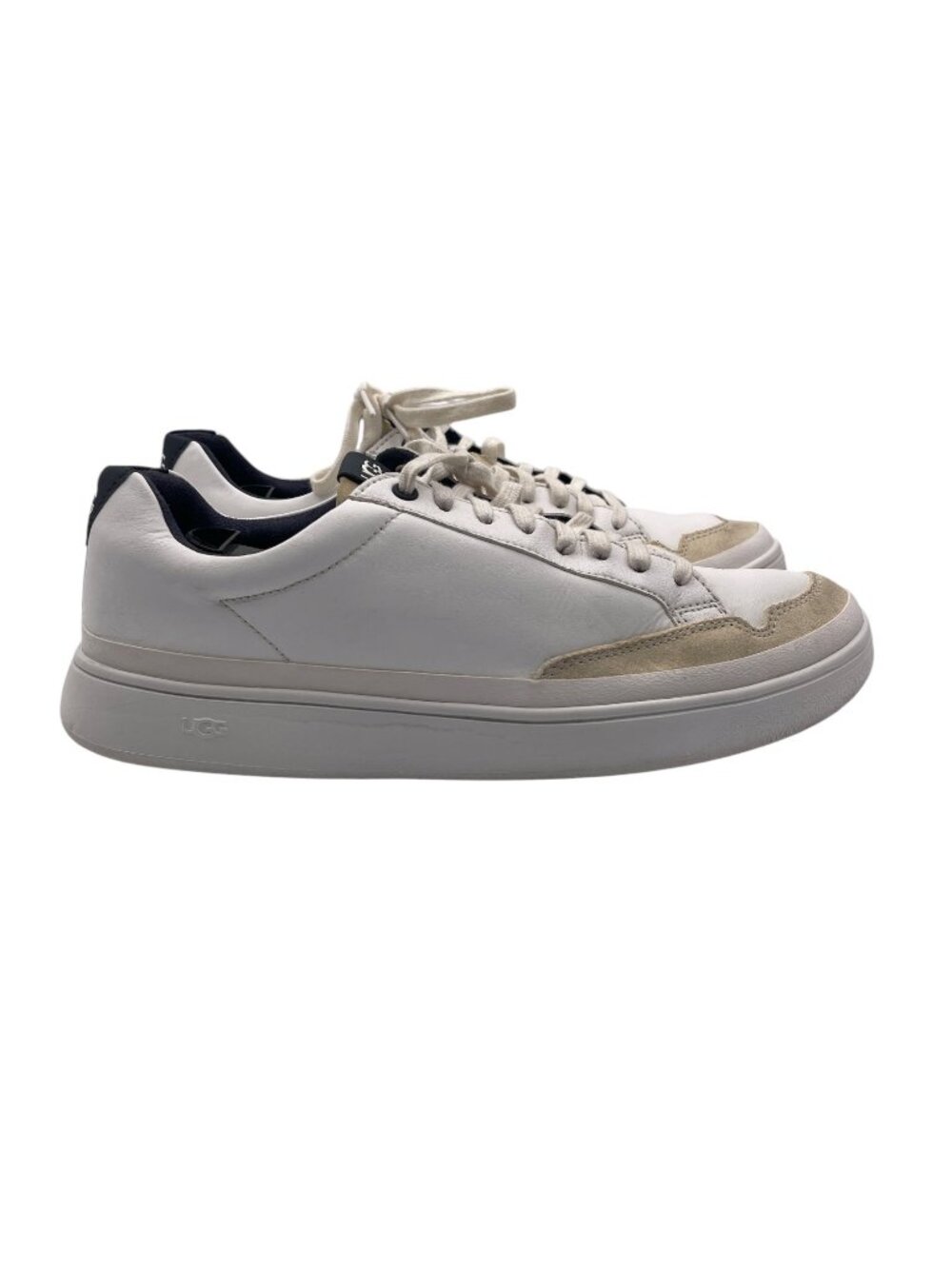 UGG - Mens 9 South Bay Sneaker Low Shoes | White | 1108959-WHT | Authentic New